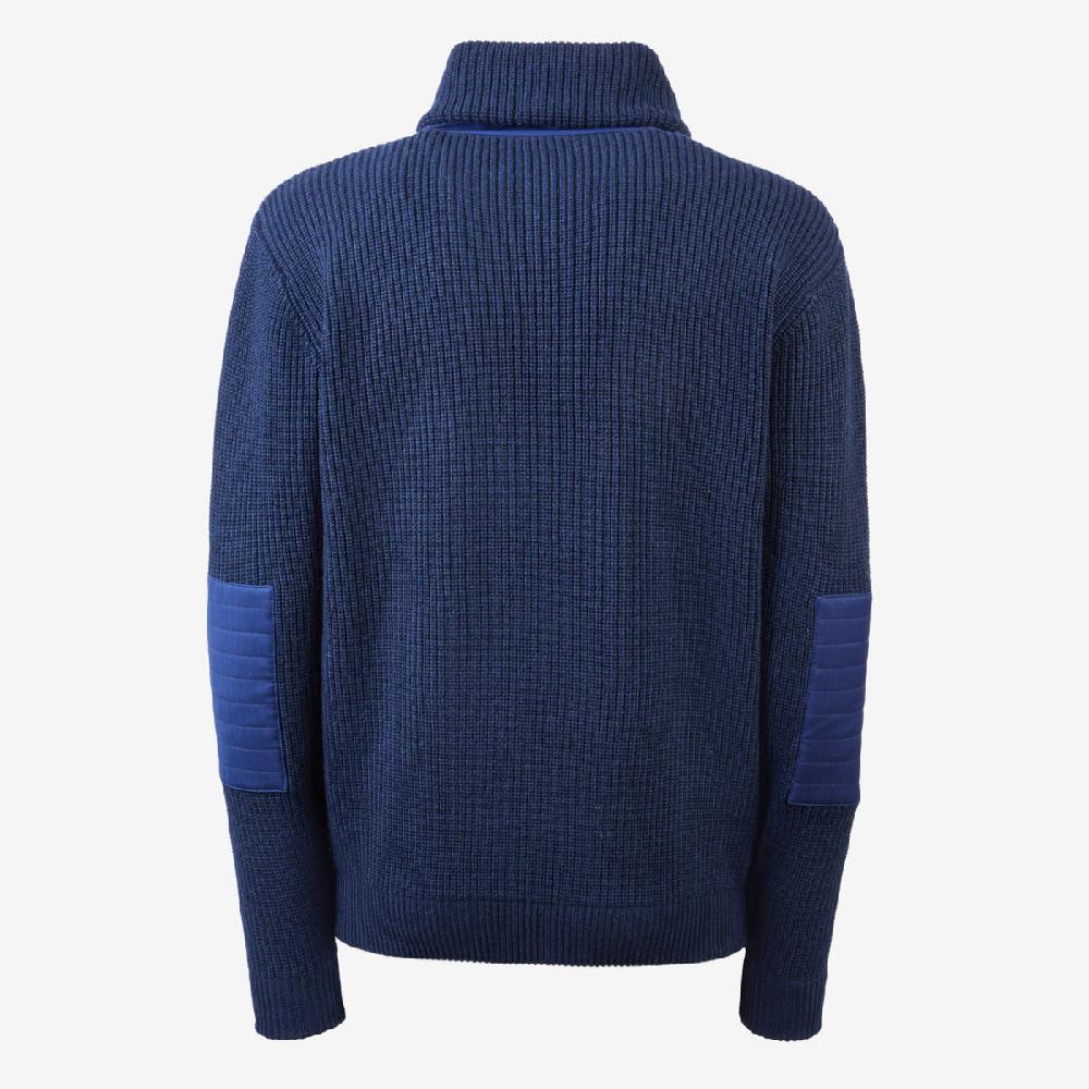 Sease Shawl Collar F7 - Blu Navy Prezzo Ridotto