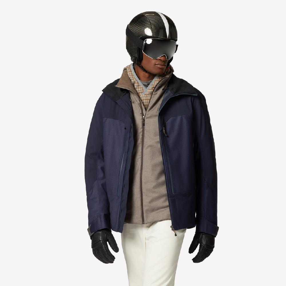 Sease Giacca da sci 3L antivento impermeabile - Blue Navy In Vendita