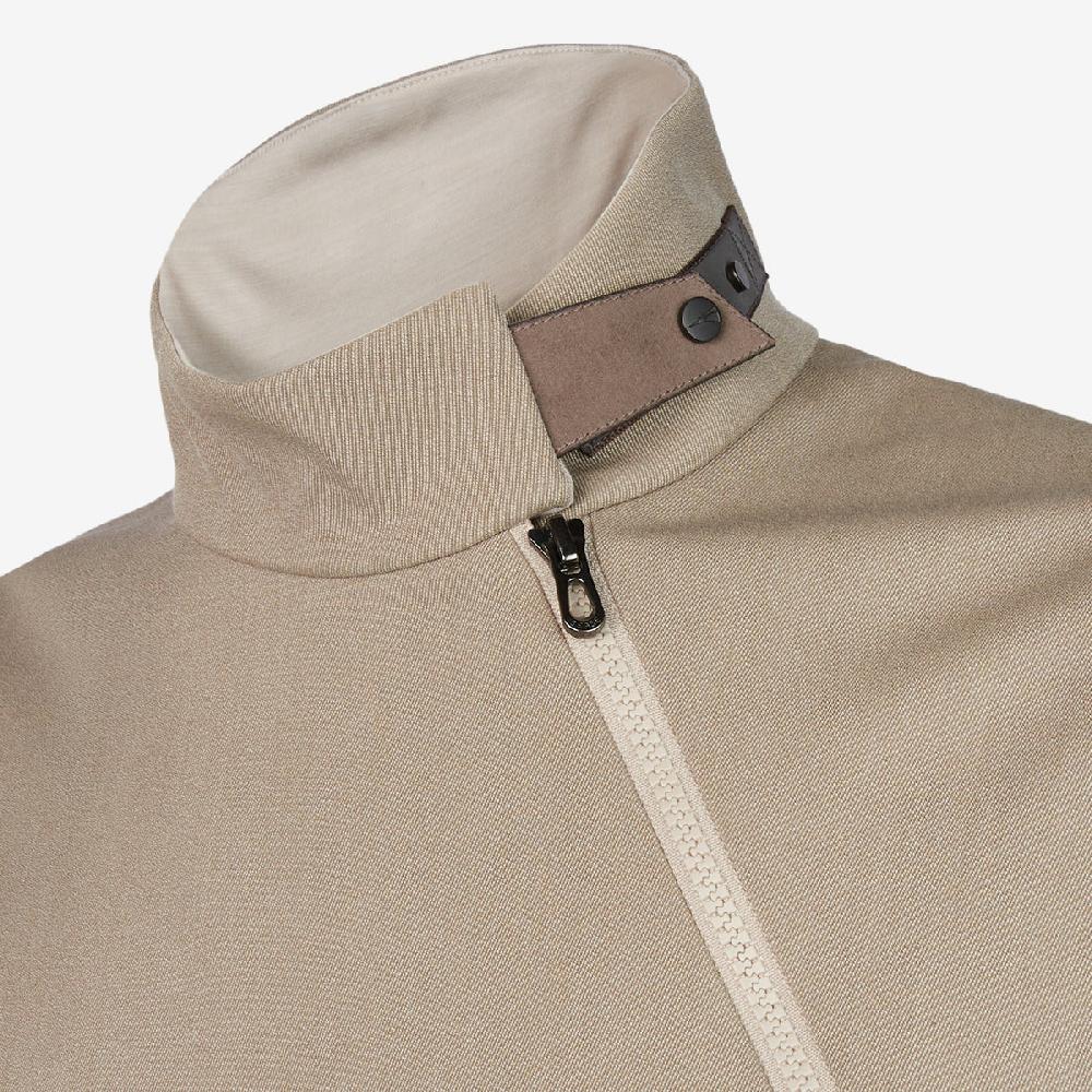 Sease Prua Felpa 2.0: felpa mezza zip - Driftwood Spedizione Gratuita