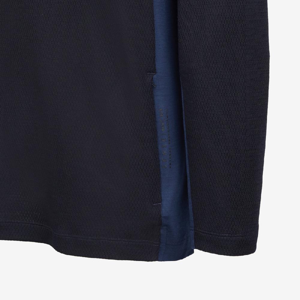 Sease Turtle Net: Maglietta maniche lunghe - Blu notte Online