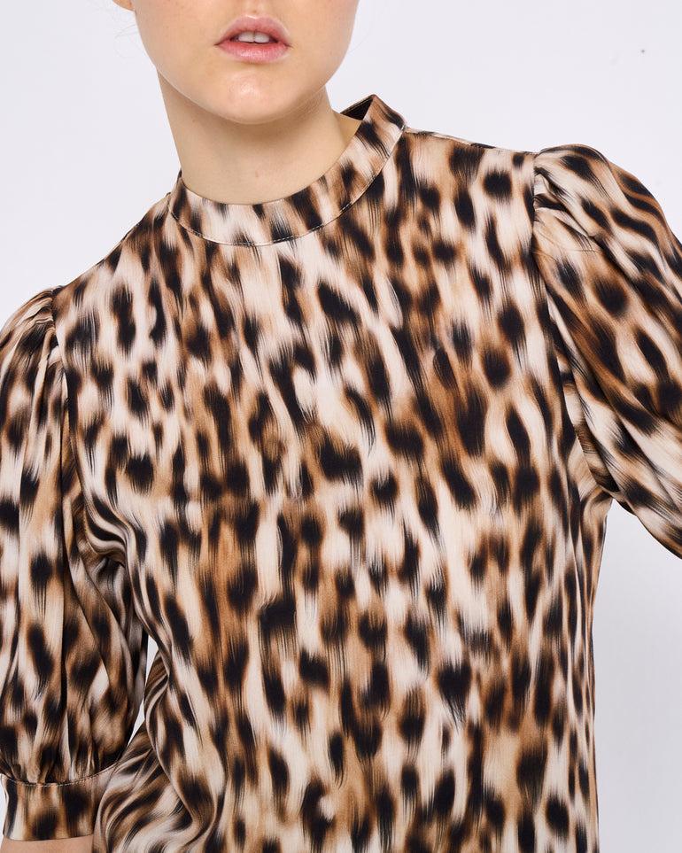 ﻿Silvian Heach Blusa leopardata Hotsell