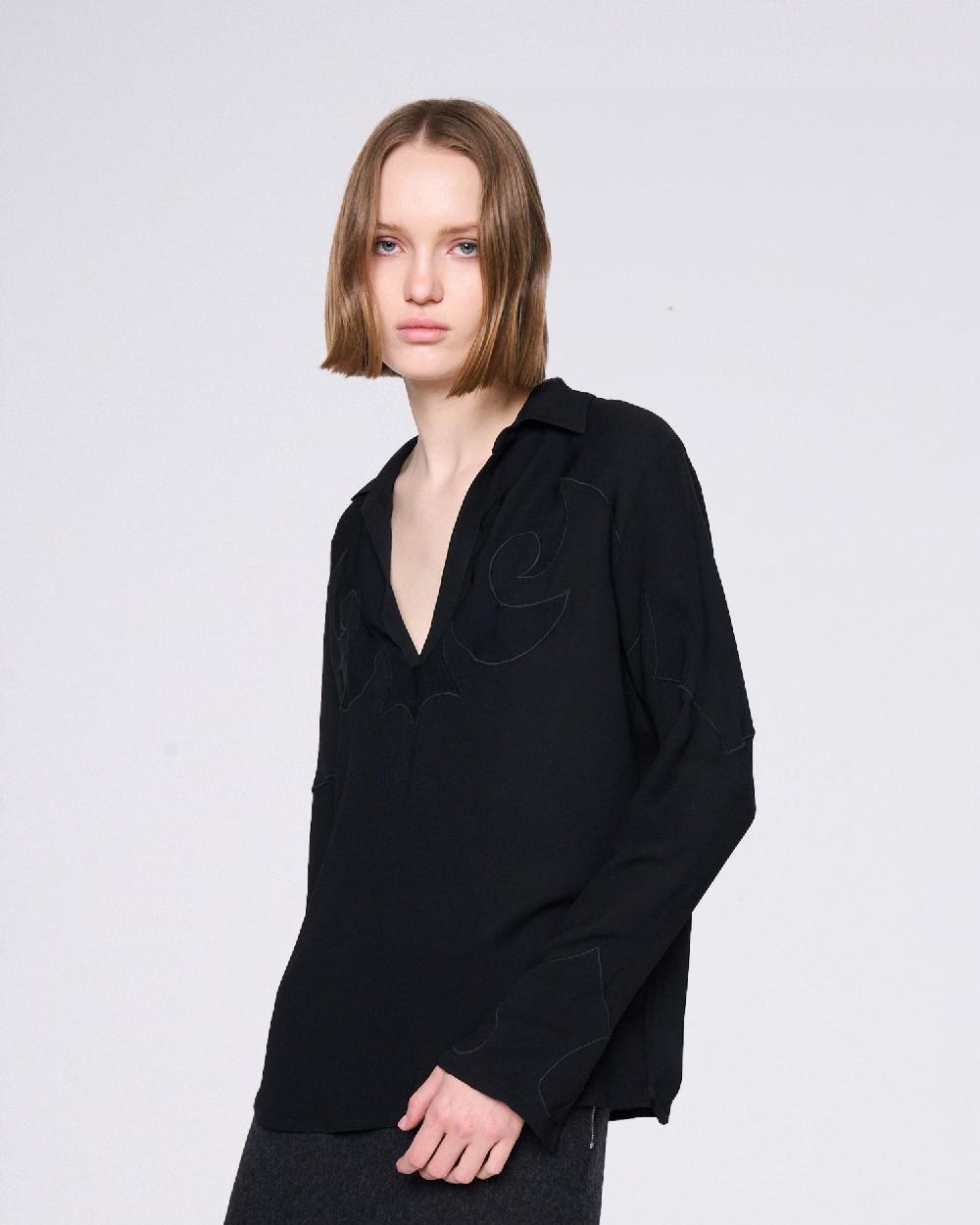 Silvian Heach Blusa con ricami Vendite Flash