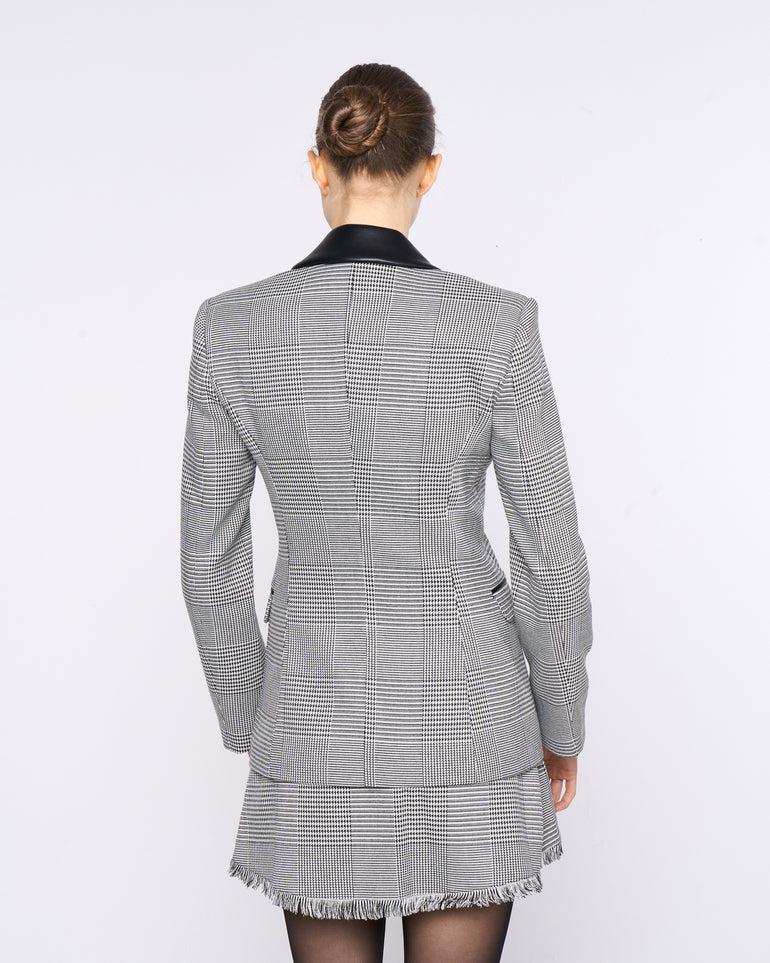 Silvian Heach Blazer avvitato a quadri Italy