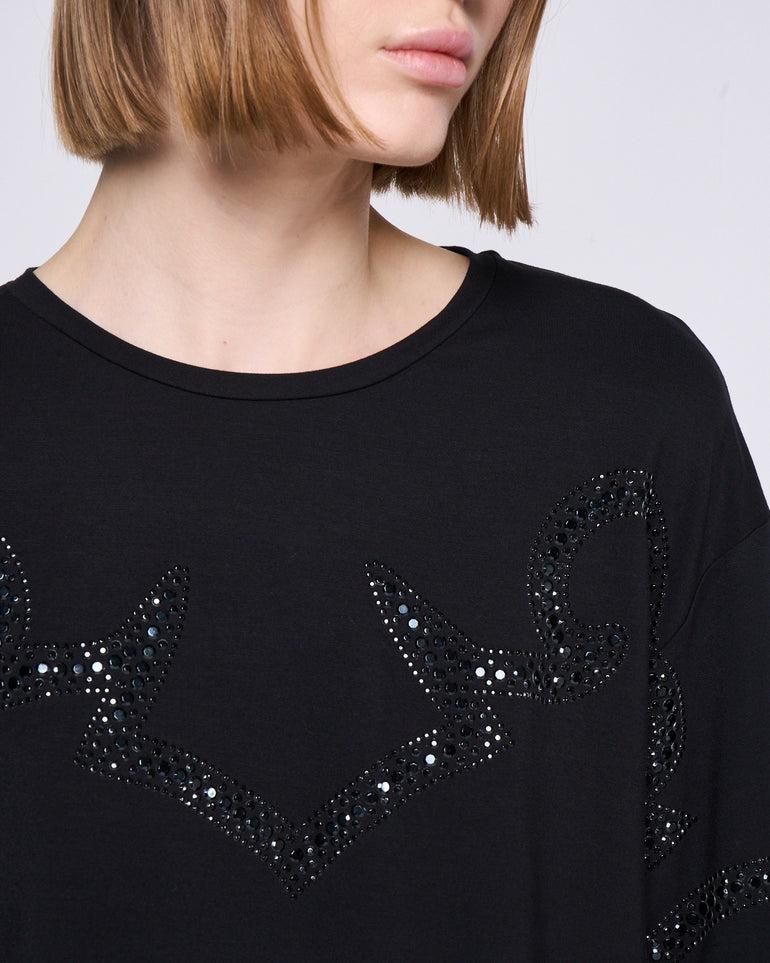 Silvian Heach T-shirt con strass Promozione