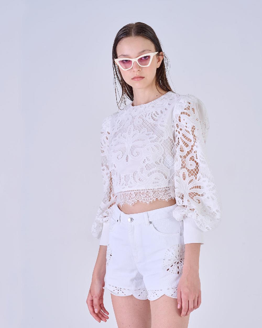 Silvian Heach Blusa ricamata Consegna Veloce