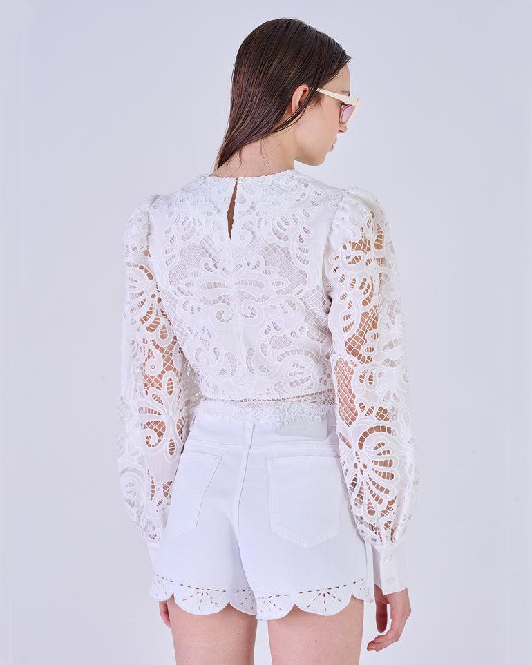 Silvian Heach Blusa ricamata Consegna Veloce