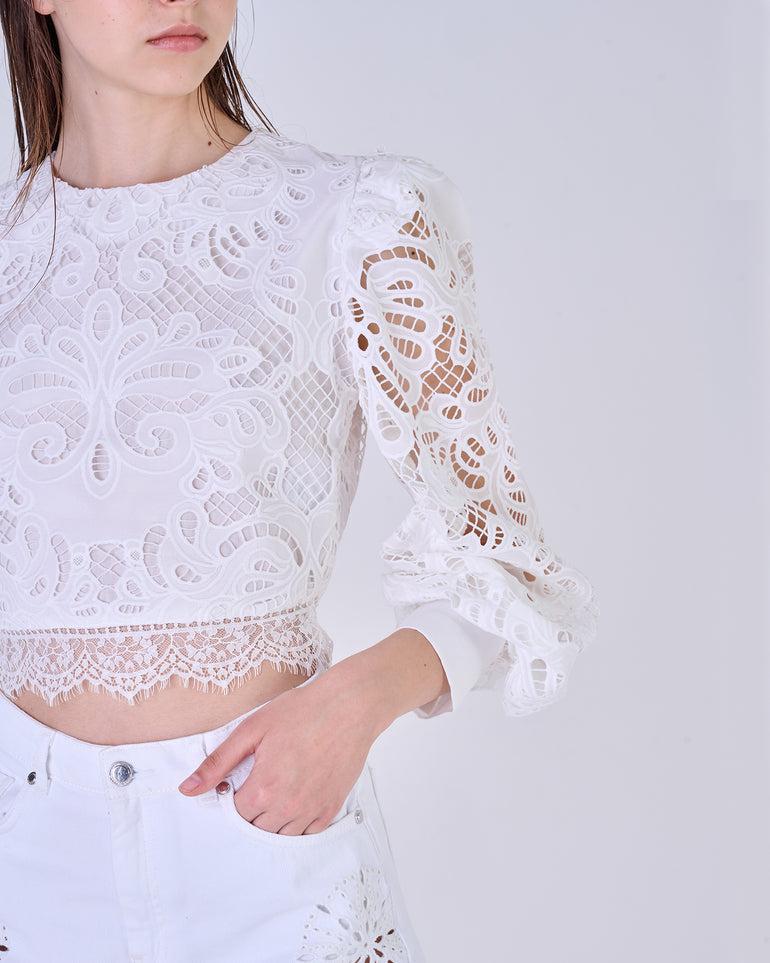 Silvian Heach Blusa ricamata Consegna Veloce