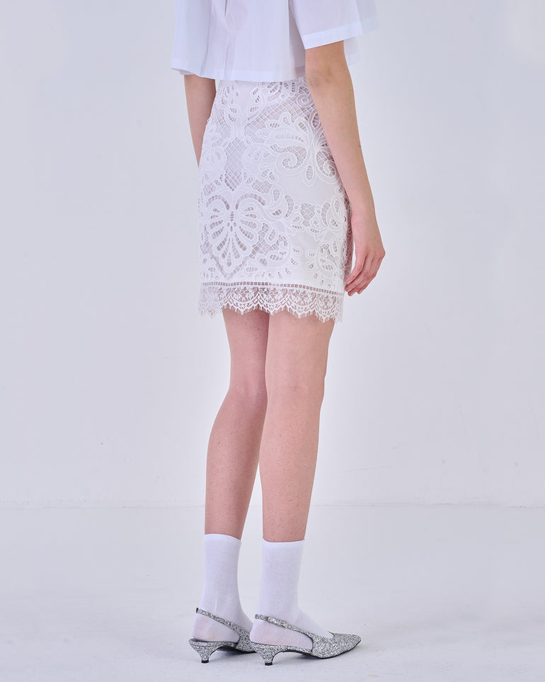 Silvian Heach Gonna ricamata Fino Al -60%
