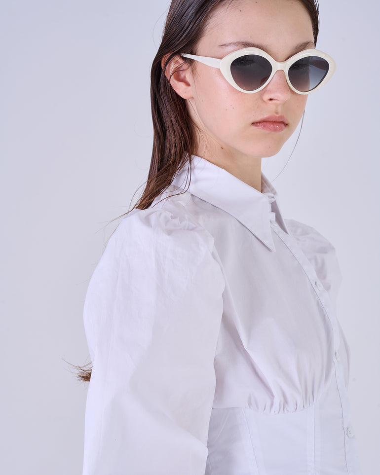 Silvian Heach Camicia con maniche a palloncino Sconto