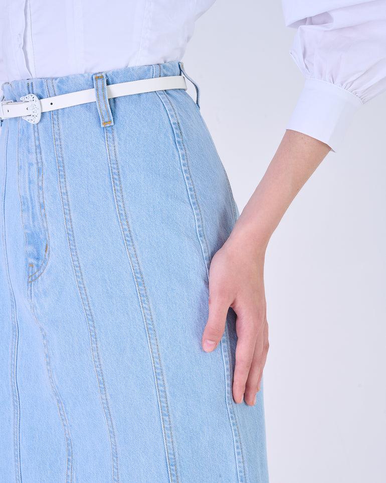 Silvian Heach Longuette in denim Offerta