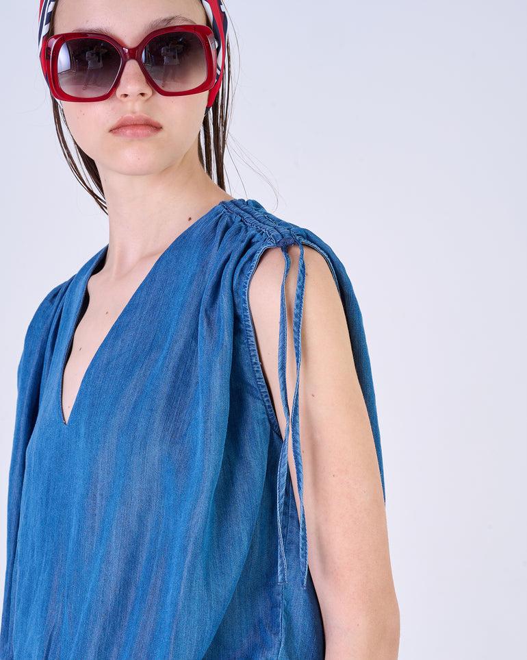 Silvian Heach Top con arricciatura sulle spalle Saldi Di Fabbrica