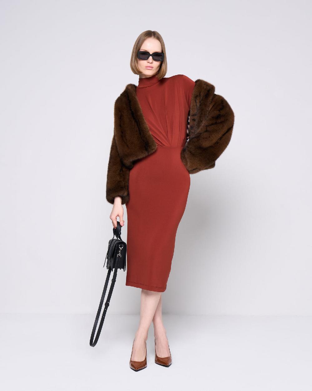 Silvian Heach Abito midi con drappeggio Moda
