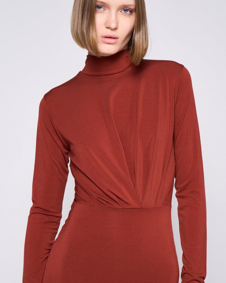Silvian Heach Abito midi con drappeggio Moda