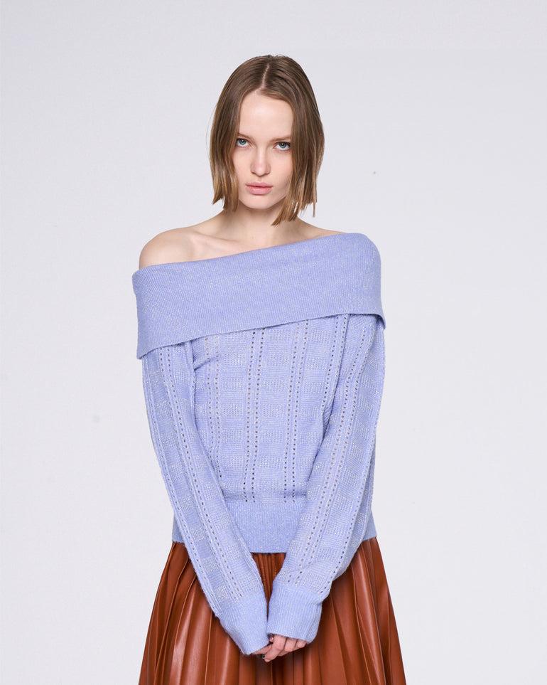 Silvian Heach Maglia con spalle scoperte Presa