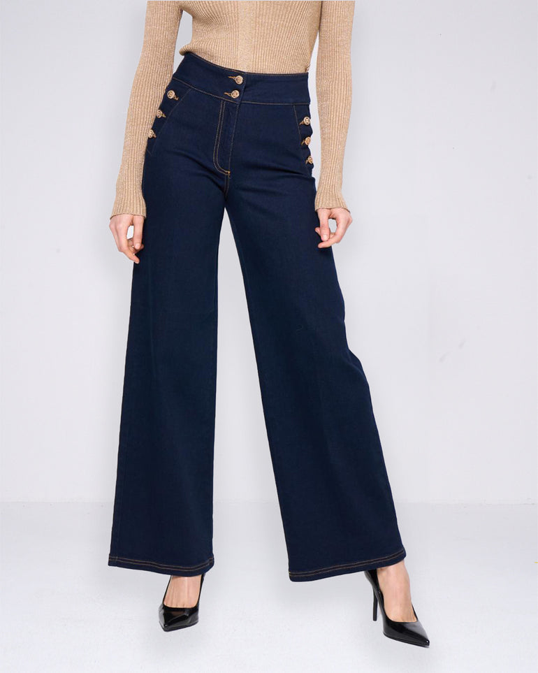 Silvian Heach Jeans con bottoni decorativi Offerta