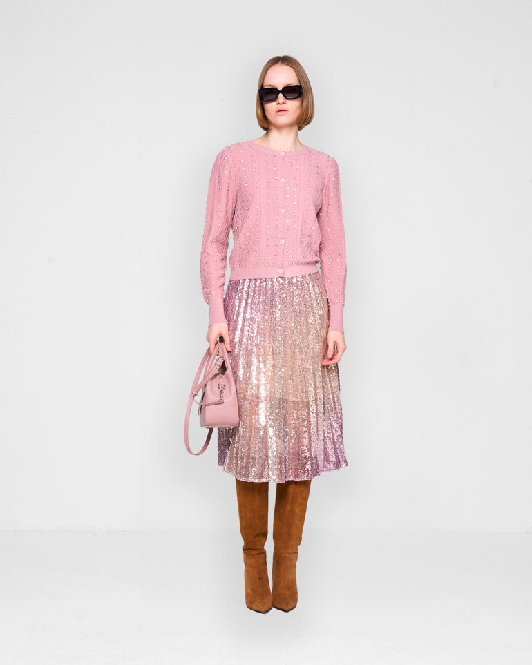 Silvian Heach Cardigan con strass Vendita Calda