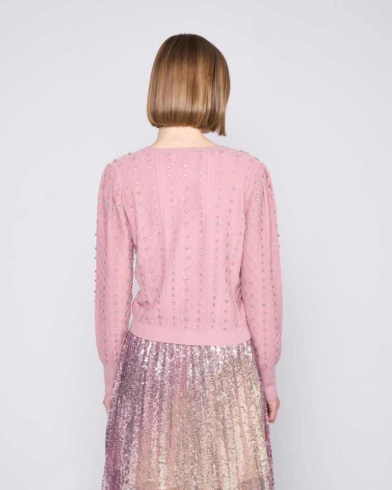 Silvian Heach Cardigan con strass Vendita Calda