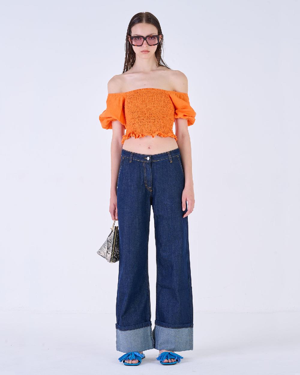 Silvian Heach Top con elastico arricciato Acquista Ora
