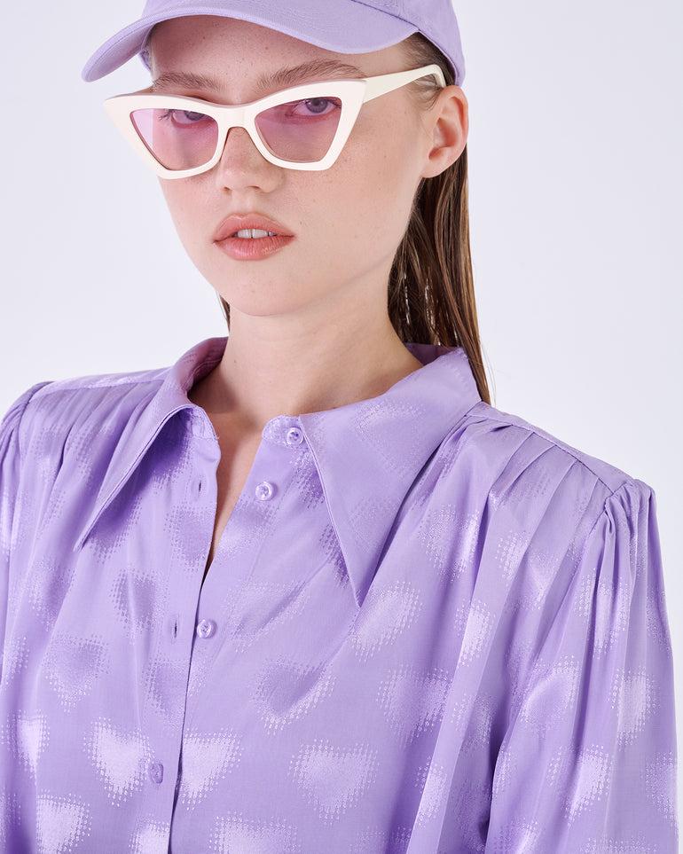 Silvian Heach Blusa con spalline arricciate Convenienza