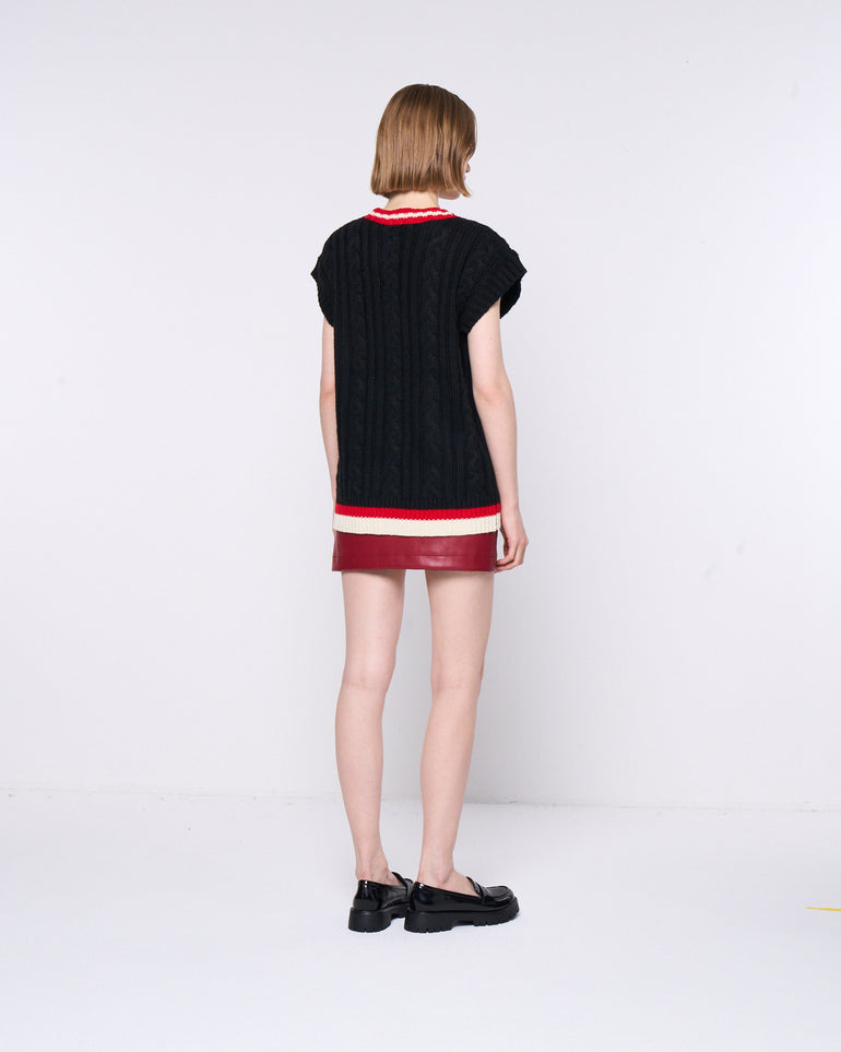 Silvian Heach Gilet in maglia Presa
