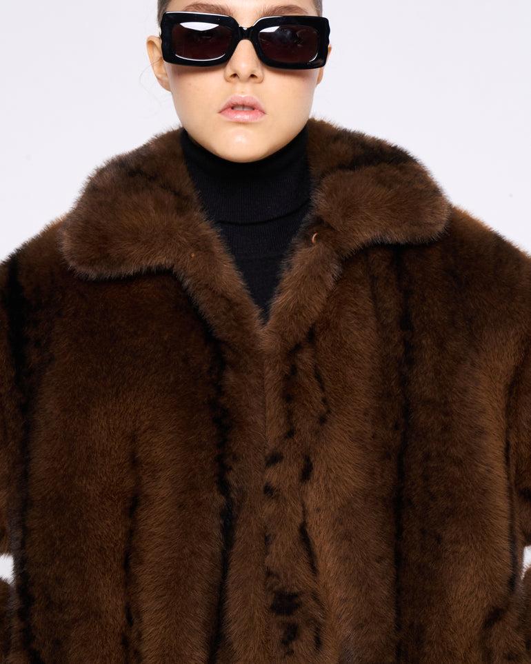 Silvian Heach Pelliccia ecologica corta Moda