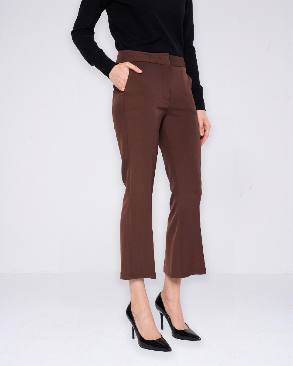 Silvian Heach Pantaloni boot cut a vita media Promozione