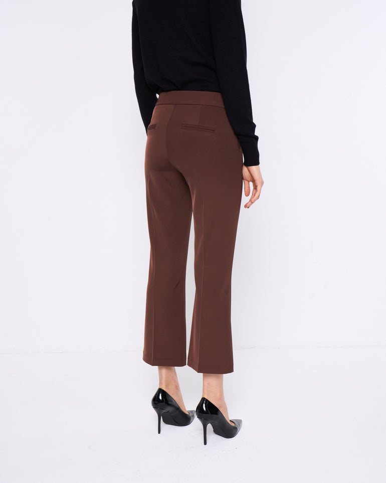 Silvian Heach Pantaloni boot cut a vita media Promozione