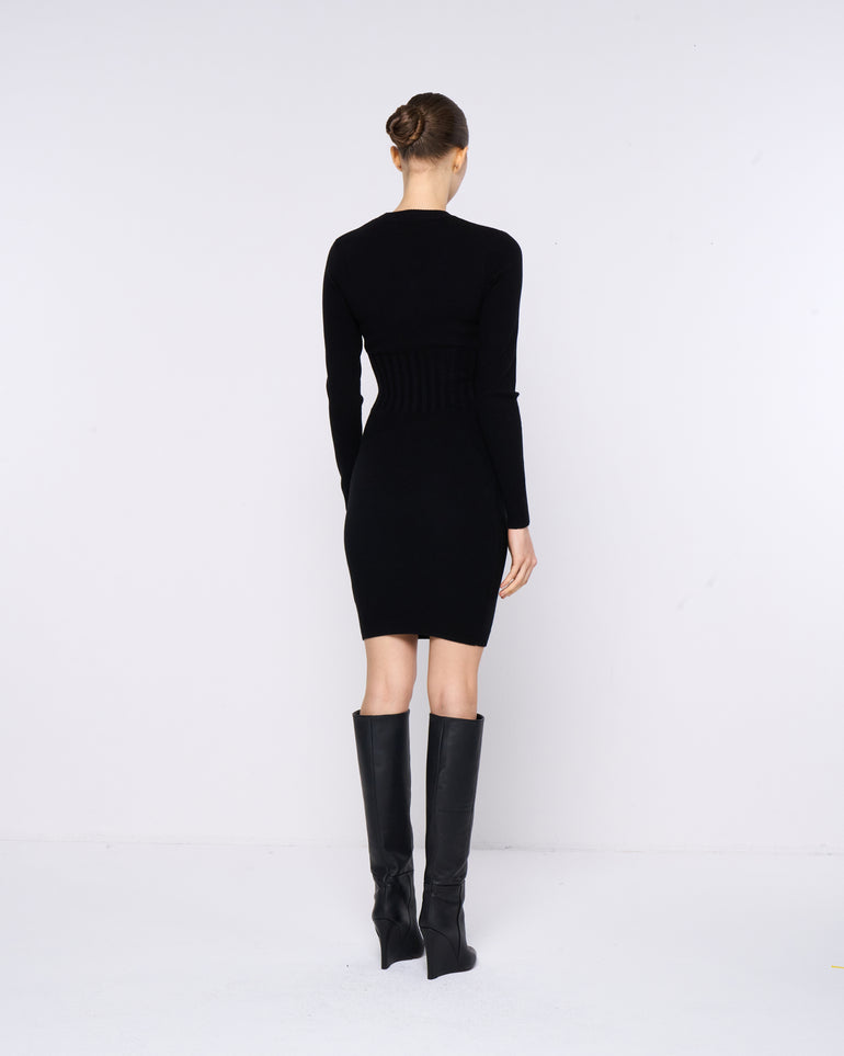 Silvian Heach Abito corto in maglia Prezzo di fabbrica