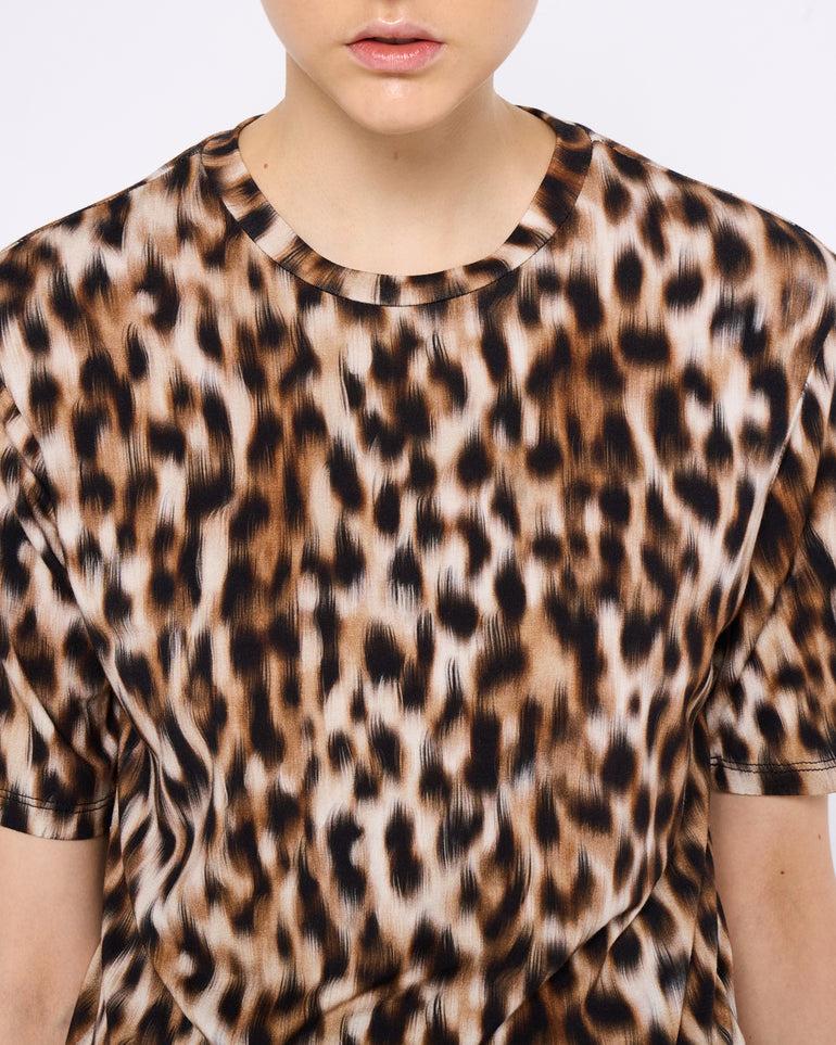 Silvian Heach T-shirt oversize leopardata Shopping Online