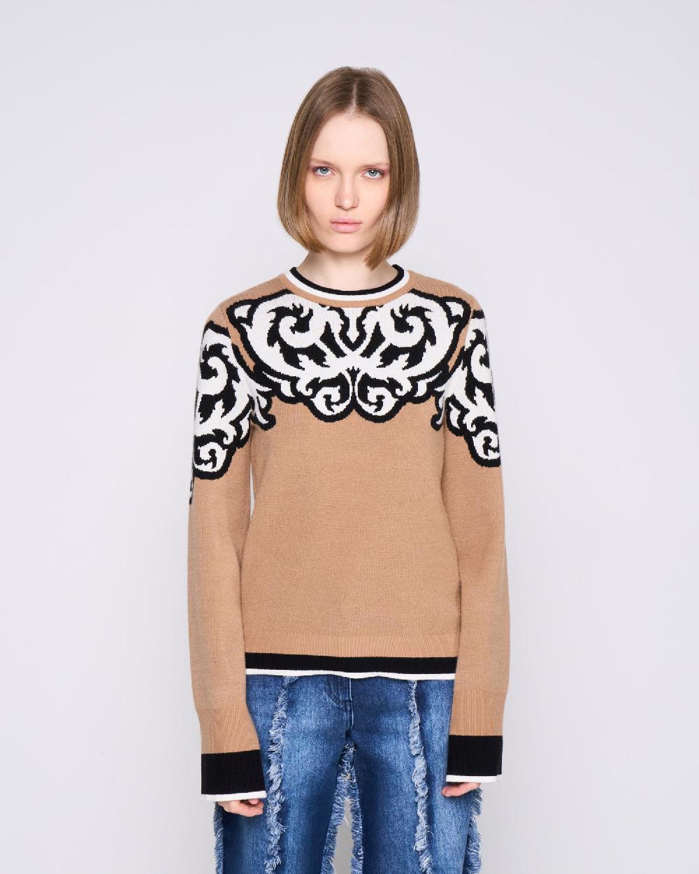 Silvian Heach Maglione con maniche svasate Presa