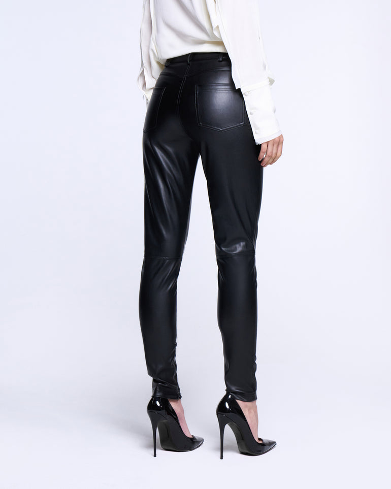 Silvian Heach Pantaloni in ecopelle Economico