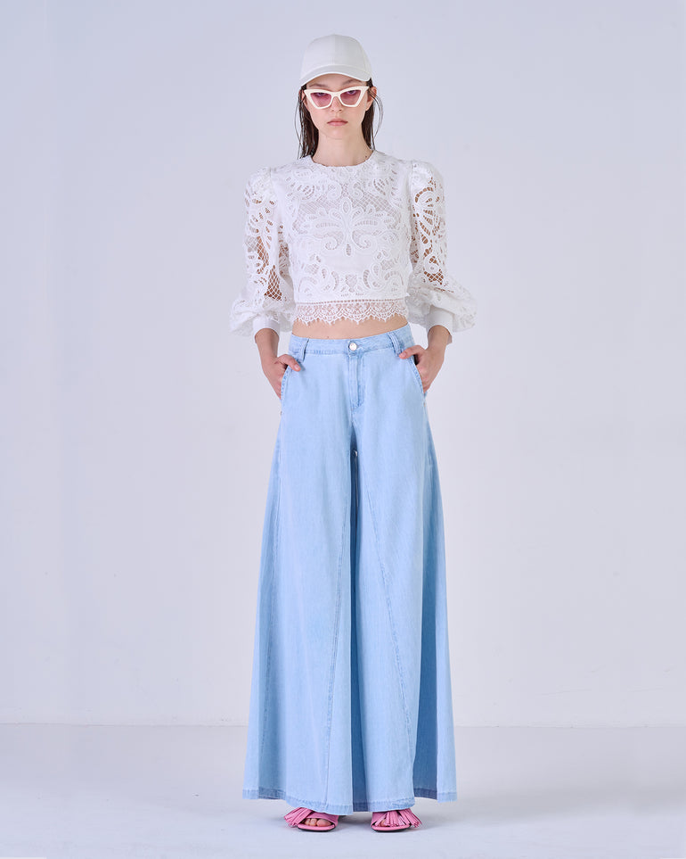Silvian Heach Jeans ampi Vendita Economica