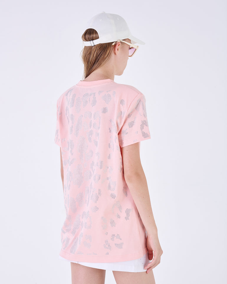 Silvian Heach T-Shirt con strass Nuova