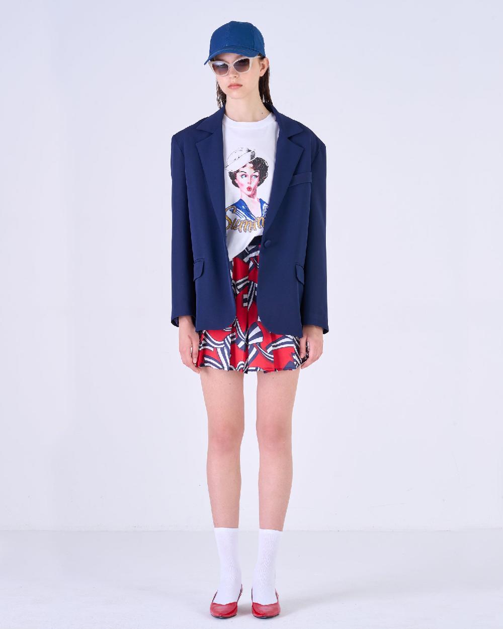 Silvian Heach T-shirt con stampa Sailor Italy