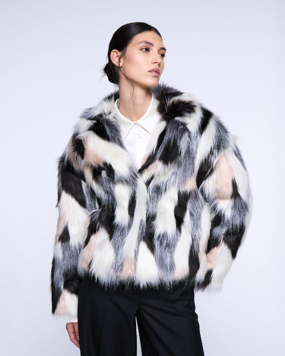 Silvian Heach Pelliccia faux fur multicolor Novità
