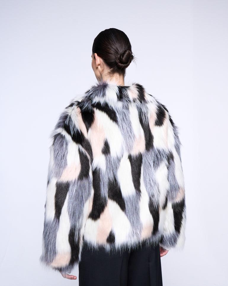 Silvian Heach Pelliccia faux fur multicolor Novità