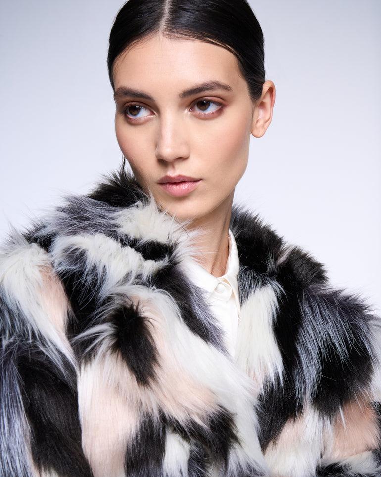 Silvian Heach Pelliccia faux fur multicolor Novità