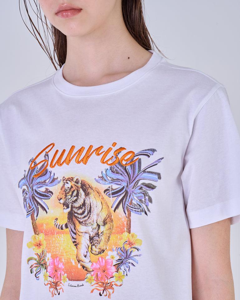Silvian Heach T-shirt con stampa Vendita Calda