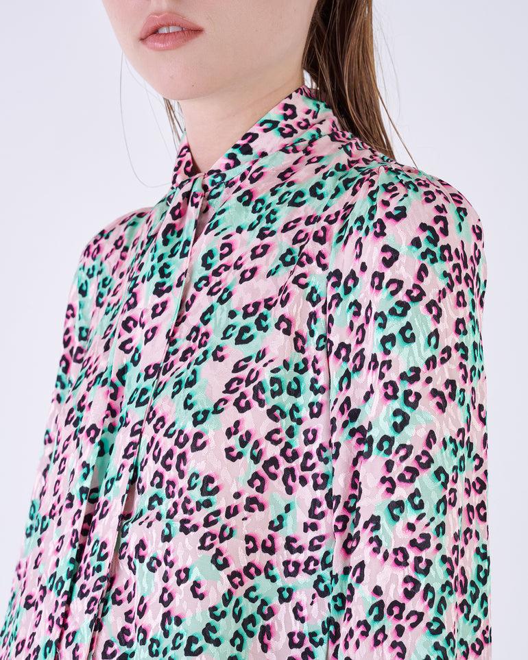 Silvian Heach Blusa leopardata Qualità