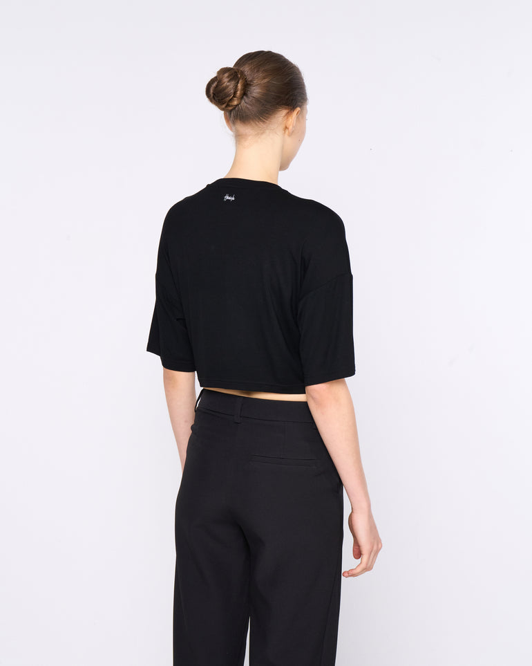 Silvian Heach T-shirt arricciata Saldi