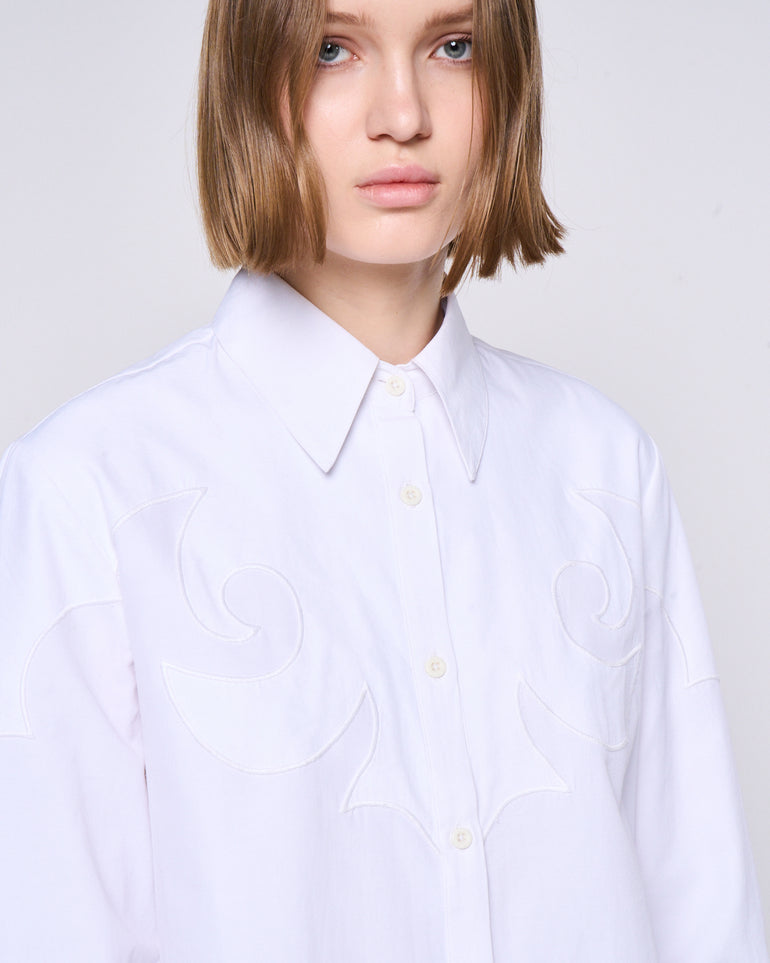 Silvian Heach Camicia con ricami Qualità
