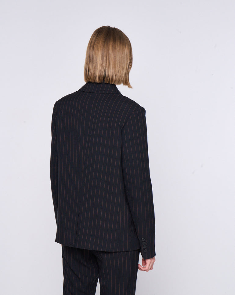 Silvian Heach Blazer monopetto gessato Qualità Garantita