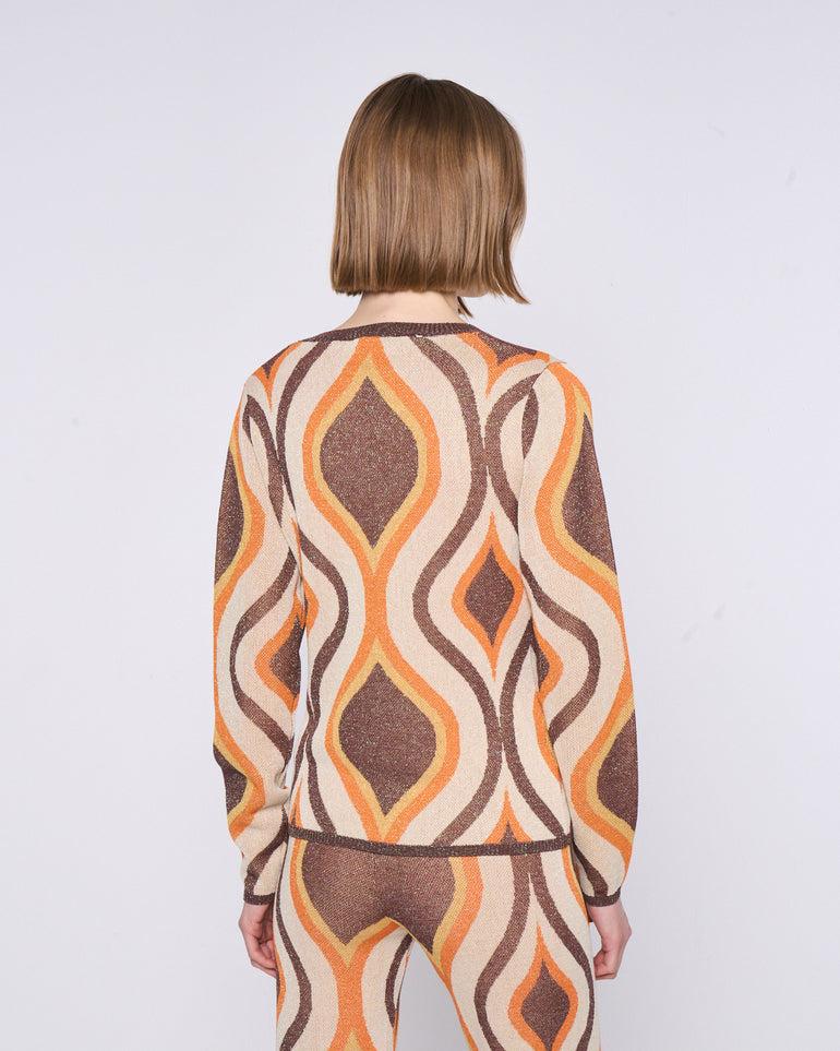 Silvian Heach Maglia a fantasia il lurex Shopping Online
