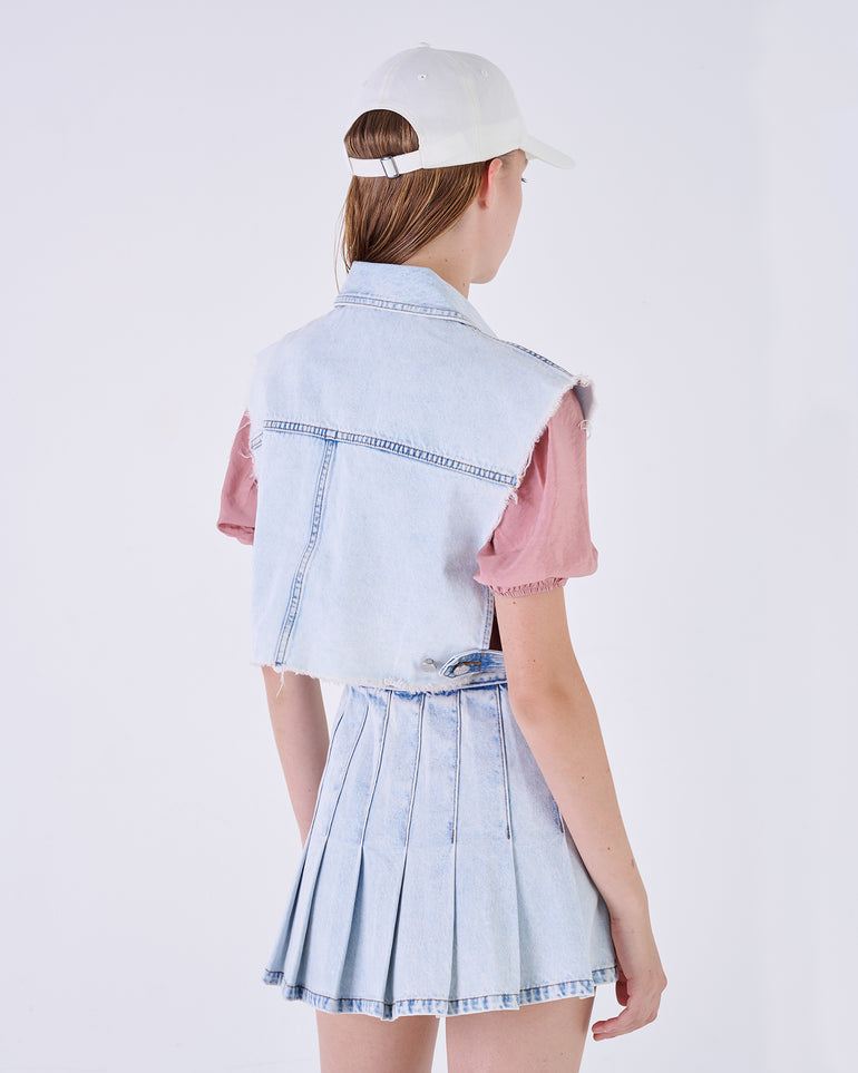 Silvian Heach Gilet in denim Novità