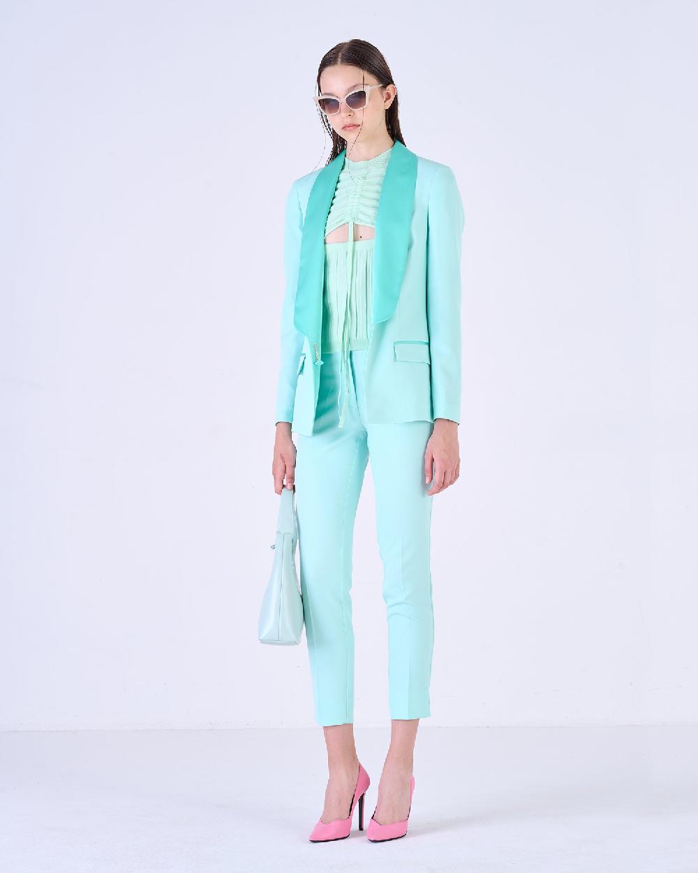 Silvian Heach Blazer con collo a scialle In Vendita