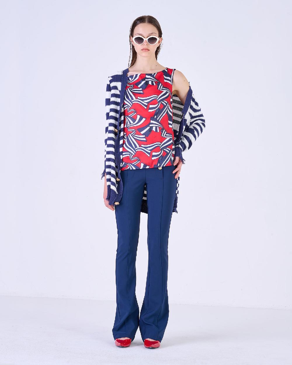 Silvian Heach Pantaloni flare a vita bassa Offerta