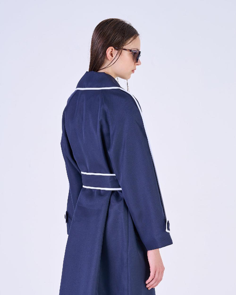 Silvian Heach Trench con bordi a contrasto Outlet