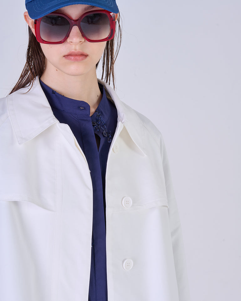 Silvian Heach Trench lungo Saldi Di Fabbrica