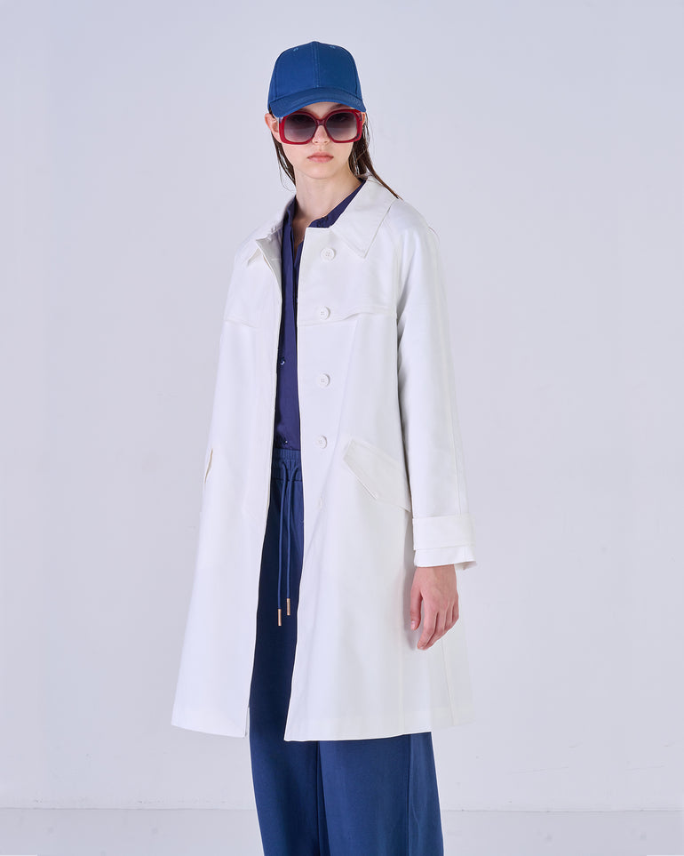 Silvian Heach Trench lungo Saldi Di Fabbrica