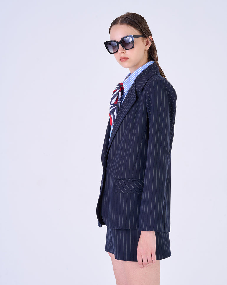 Silvian Heach Blazer monopetto gessato 2025
